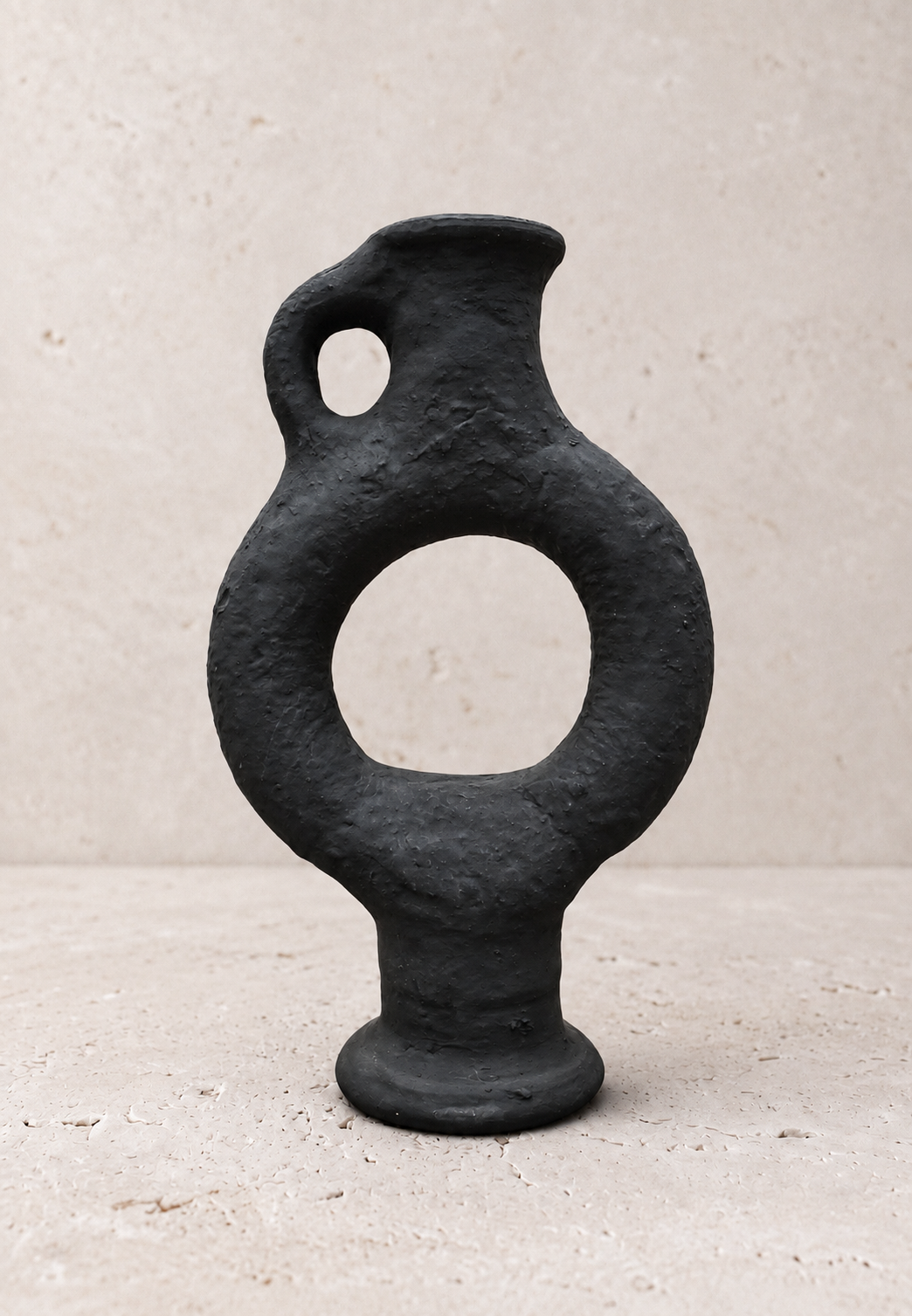 Obsidian Dekorvase